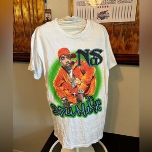 NAS rock band T-shirt🎶🤳 hip-hop